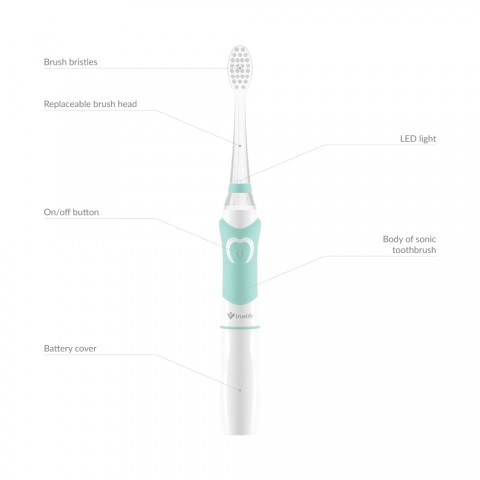 TrueLife SonicBrush Kid G gyerek elektromos fogkefe